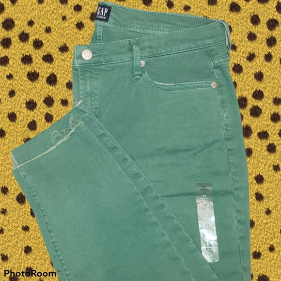 GAP Denim - Gap skinny jeans GREEN